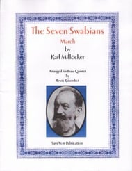 The Seven Swabians March Brass Quintet cover Thumbnail